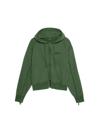 DARK GREEN LE SWEATER CAMARGUE ZIPPÉ