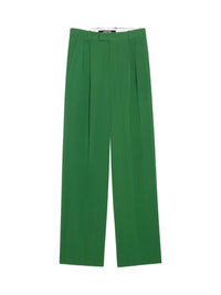 Pantalon Titolo en soie mélangée - Dark Green