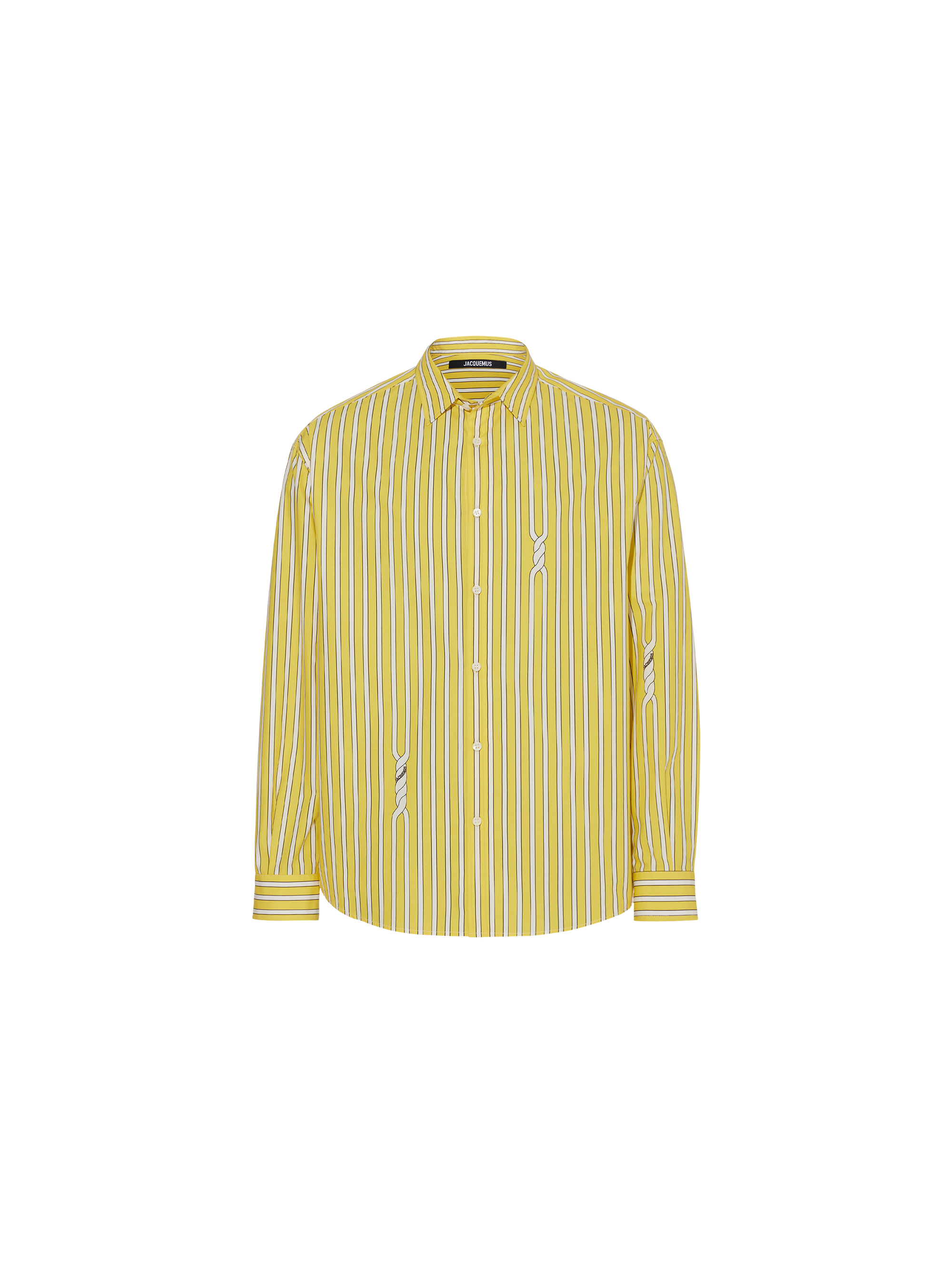 PRINT TWISTED STRIPES YEL LA CHEMISE SIMON