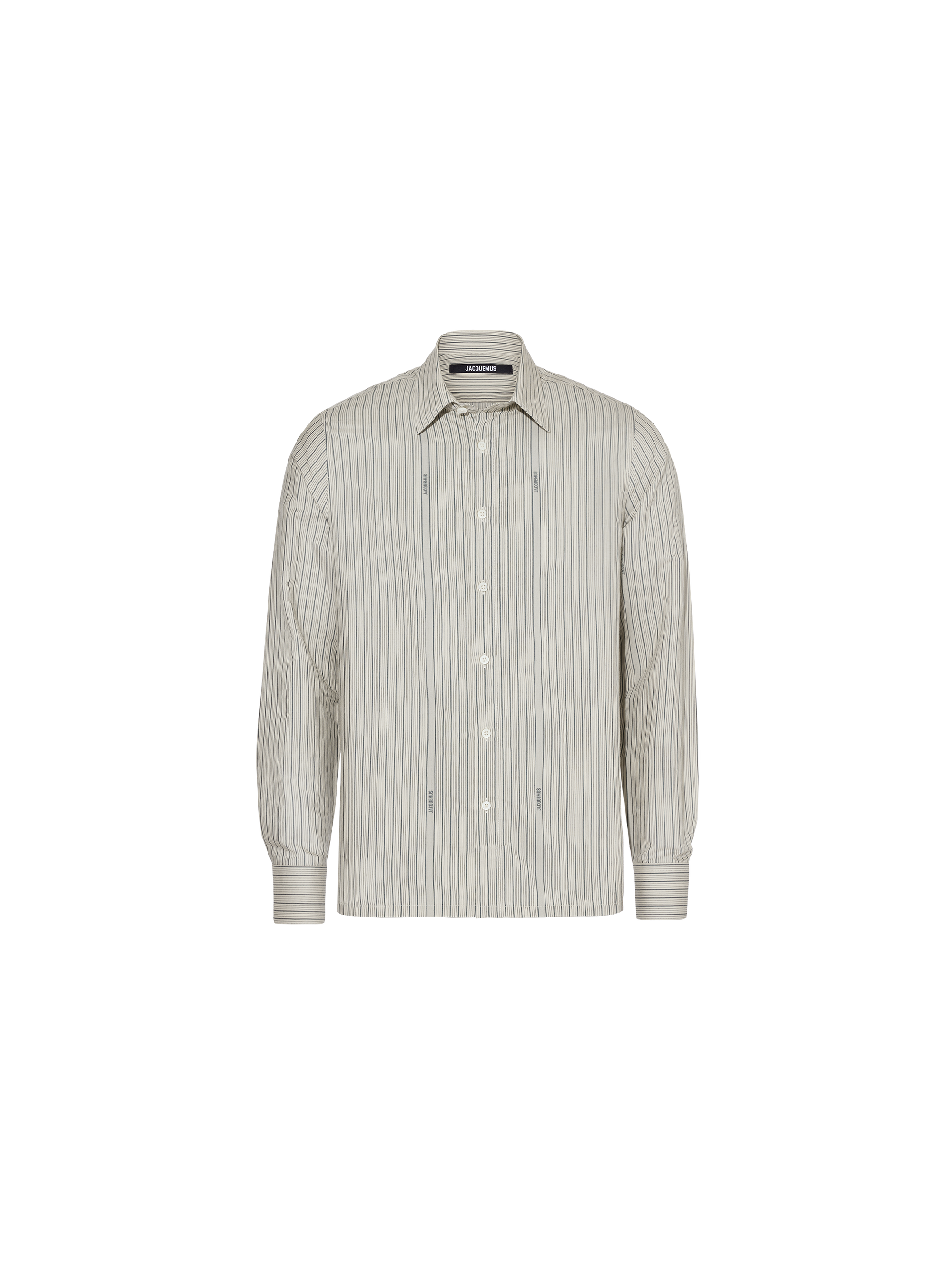 JACQUARD BUSINESS LOGO ST LA CHEMISE DE COSTUME