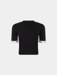 Top orné de clous - Black