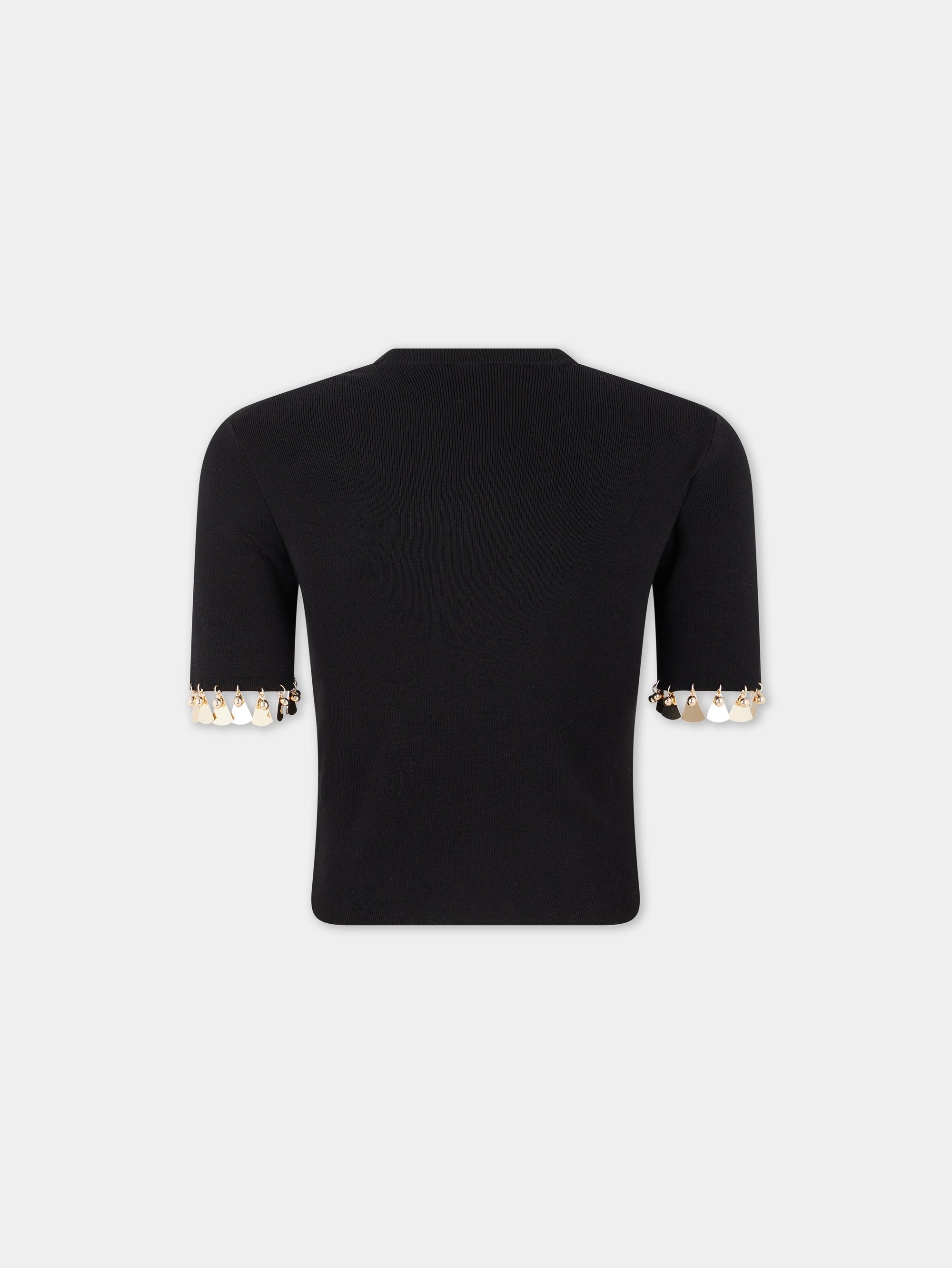 Top orné de clous - Black