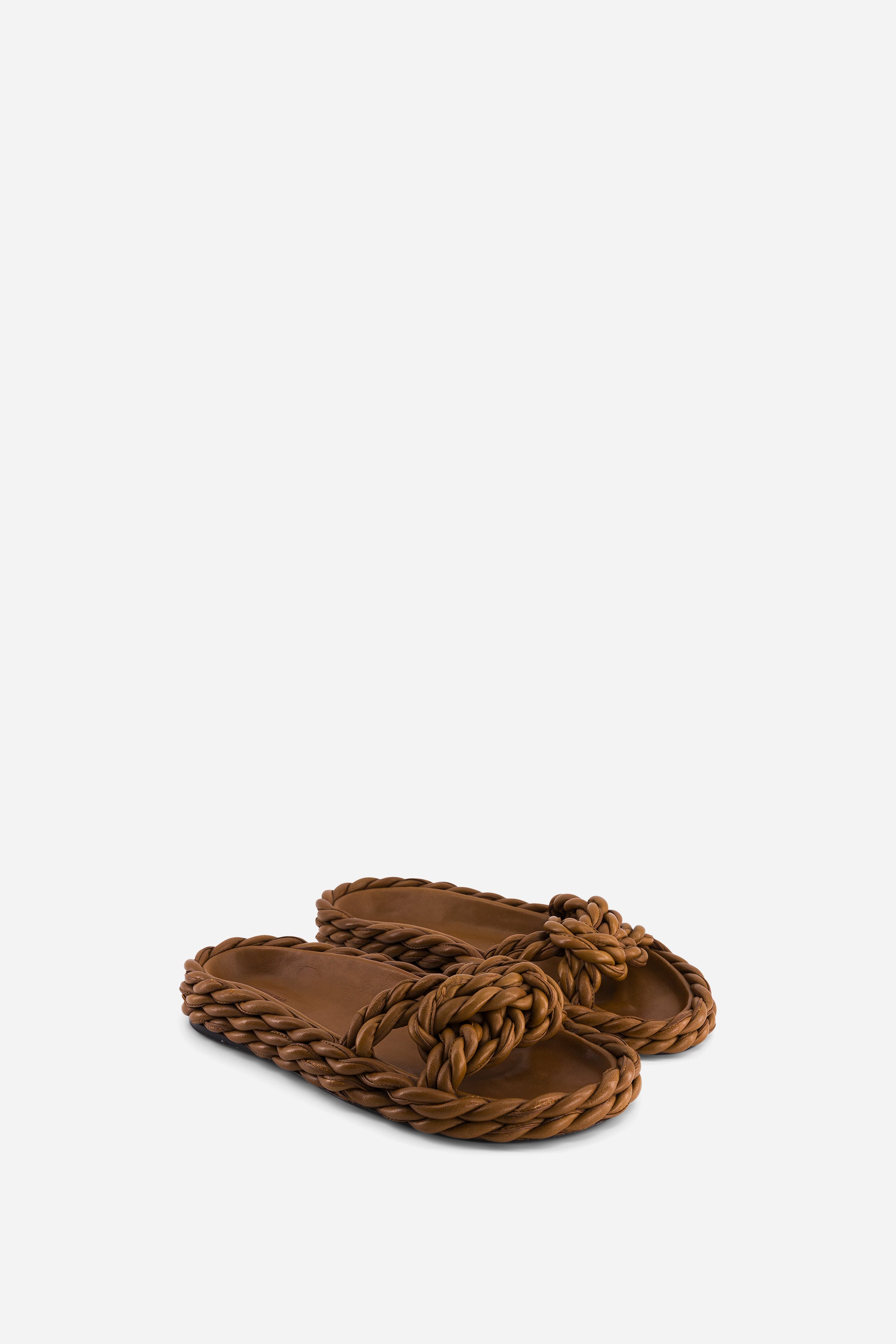 Sandales Milan Pool en cuir - Copper