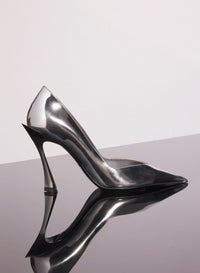 GUNMETAL CLASSIC FANG 95 PUMP