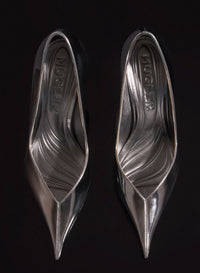 GUNMETAL CLASSIC FANG 95 PUMP