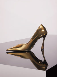 GUNMETAL CLASSIC FANG 95 PUMP