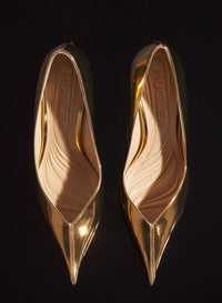 GUNMETAL CLASSIC FANG 95 PUMP