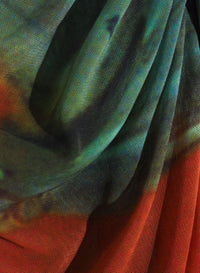 ARCHIVE PRINT // archive print ruched skirt
