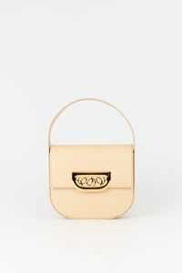 Sac Martin S avec une boucle en cuir - Beige