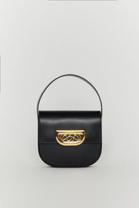 Sac Martin S avec une boucle en cuir - Black