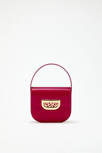Sac Martin S avec une boucle en cuir - Red