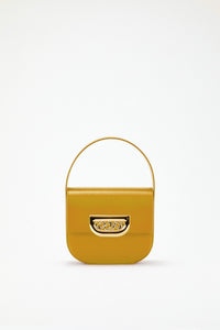 Sac Martin S avec une boucle en cuir - Mustard