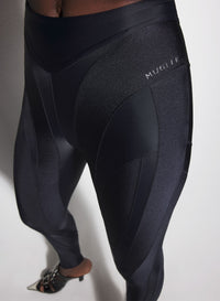 BLACK SPIRAL LEGGINGS