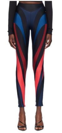 BLACK SPIRAL LEGGINGS