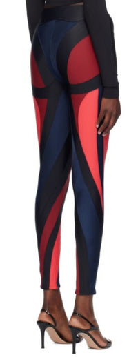 BLACK SPIRAL LEGGINGS