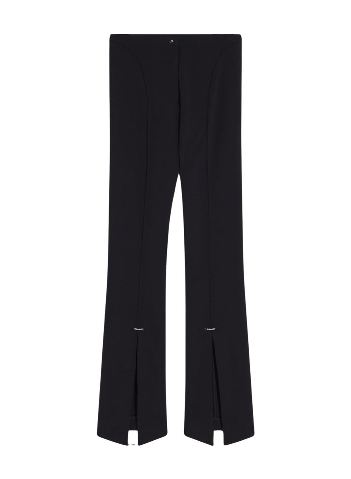 BLACK // black pierced pants