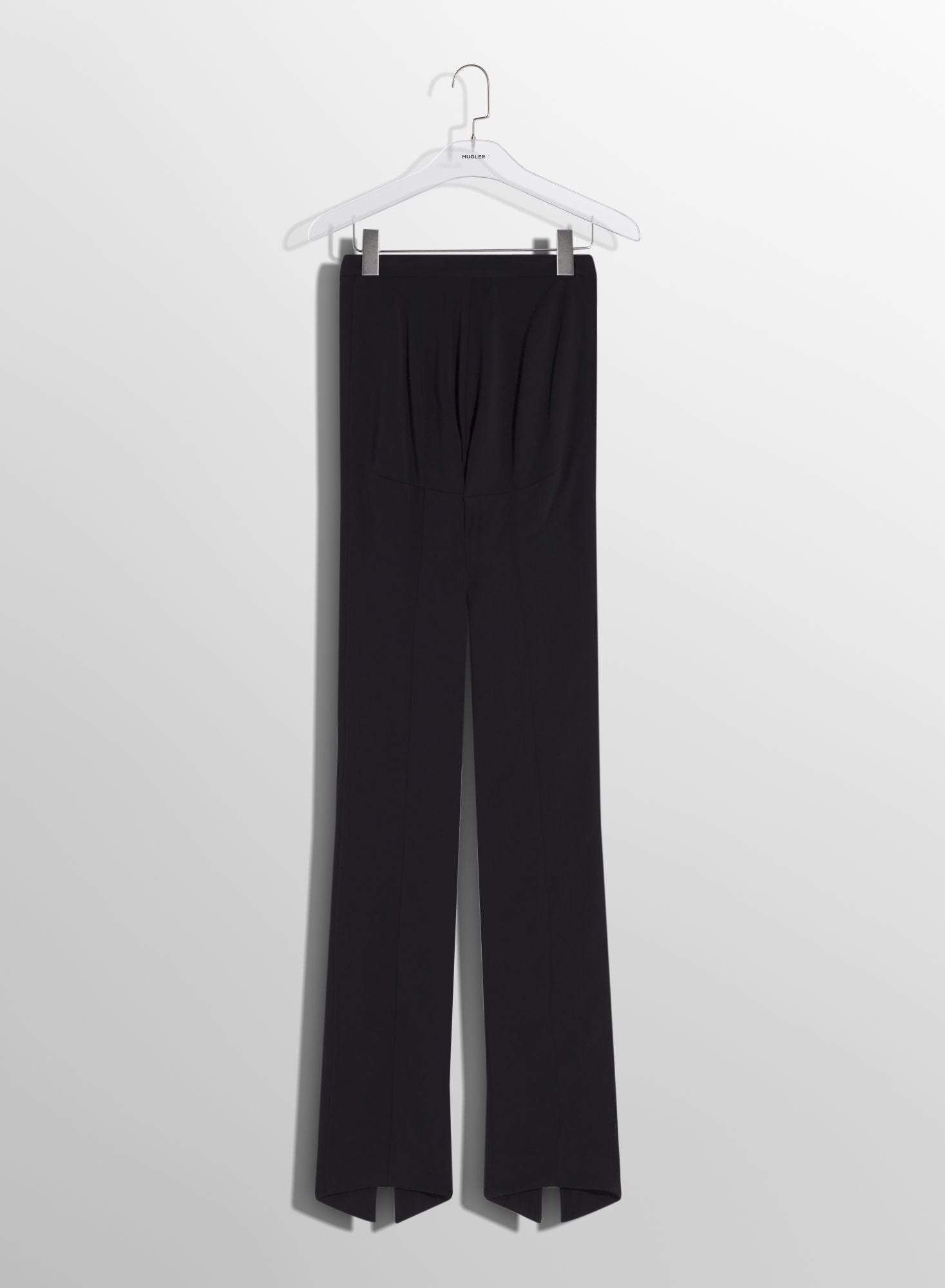 BLACK PIERCED PANTS