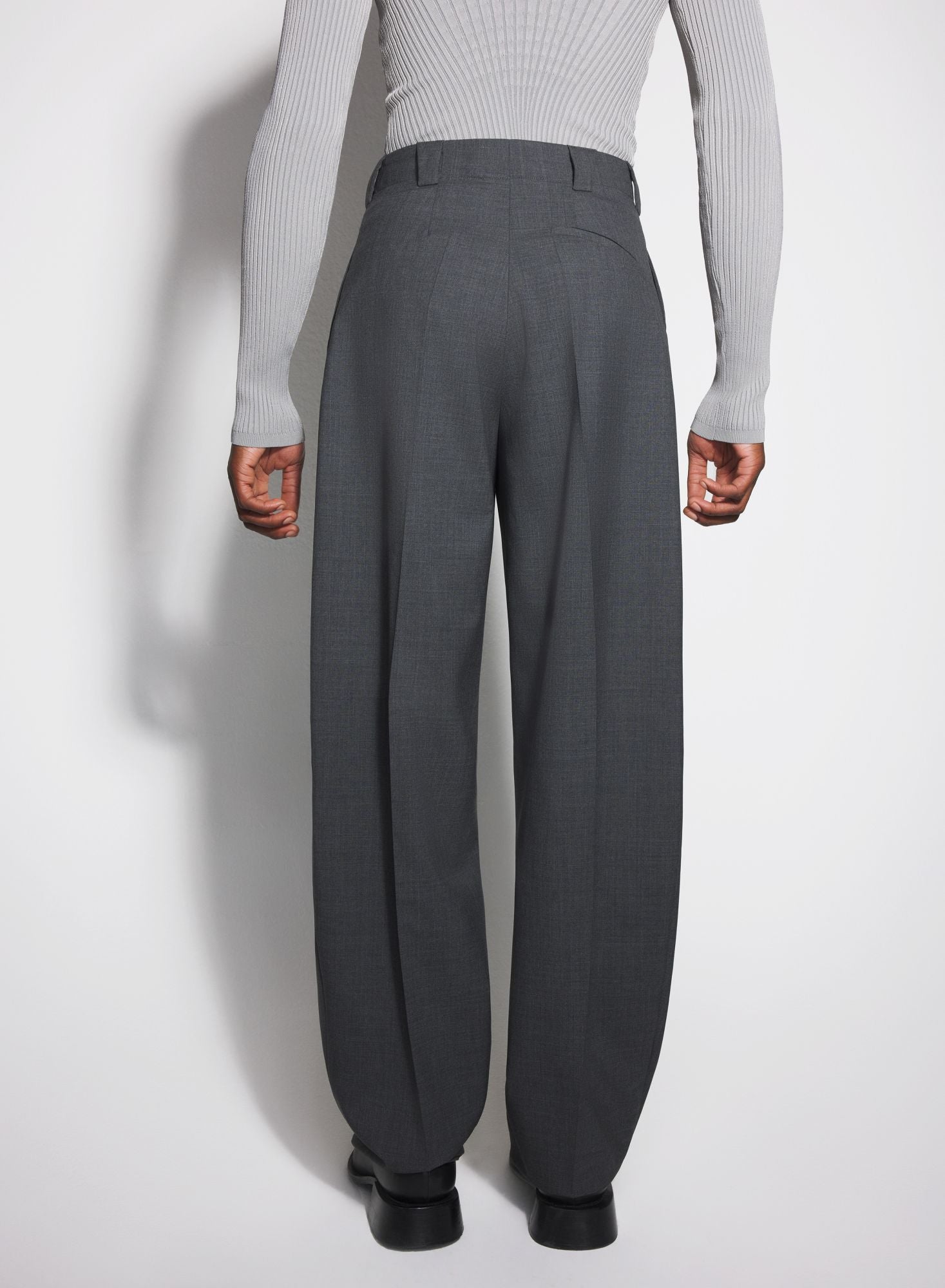 GREY MELANGE MU1025-24F1PA04582001_B1919