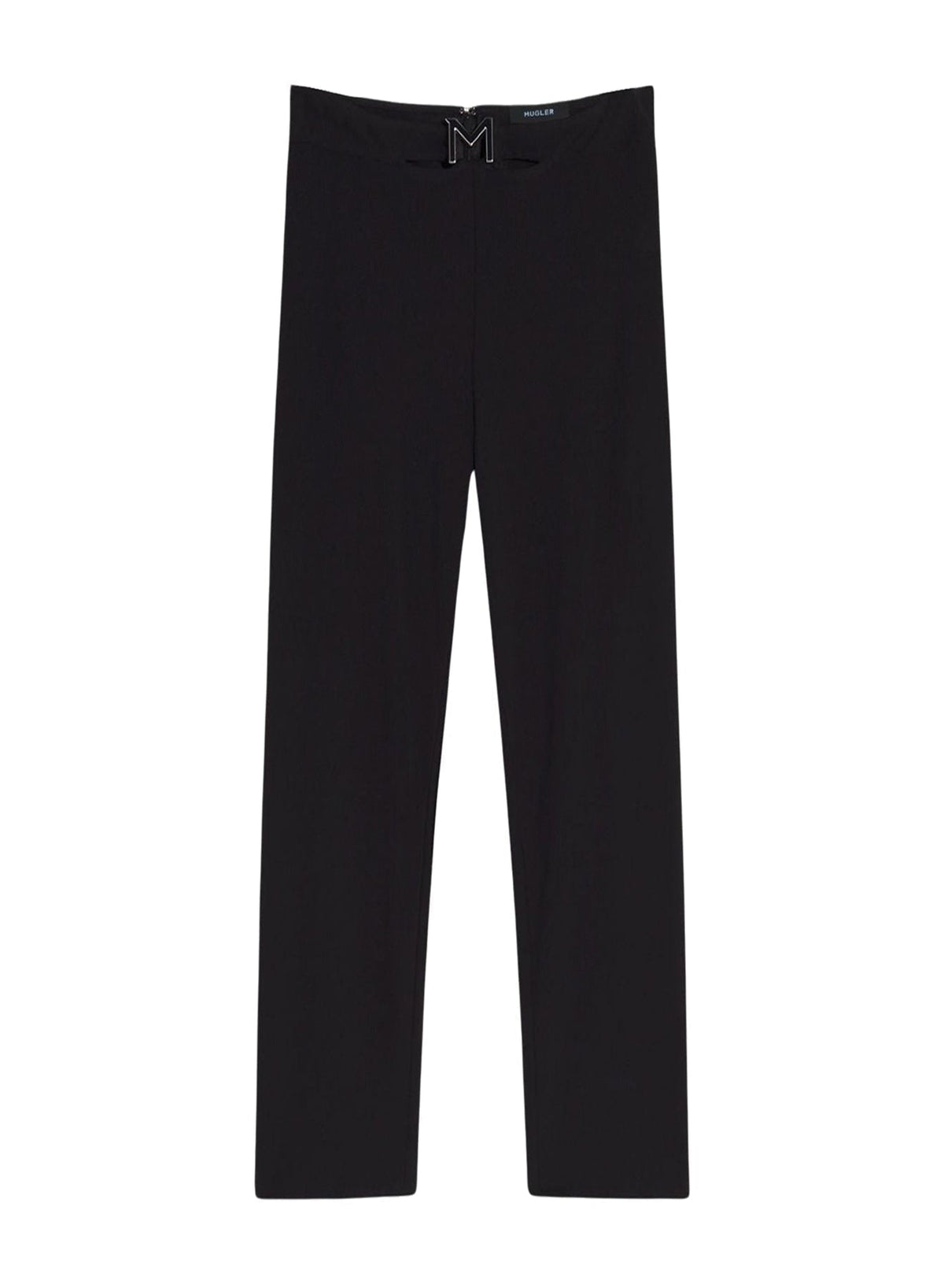 BLACK // black capri M pants