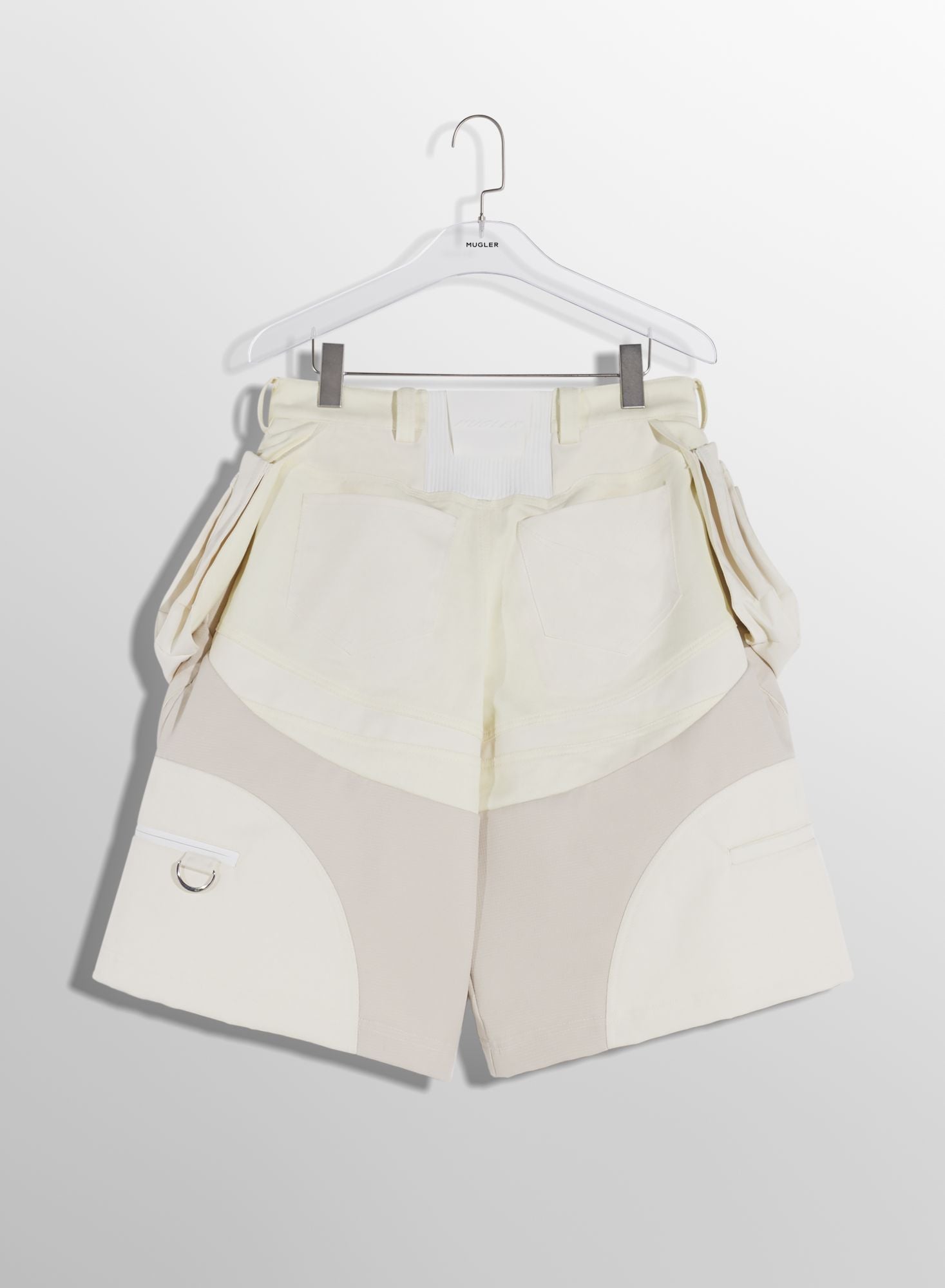 OFF-WHITE TECHNICAL FABRIC CARGO SHORTS