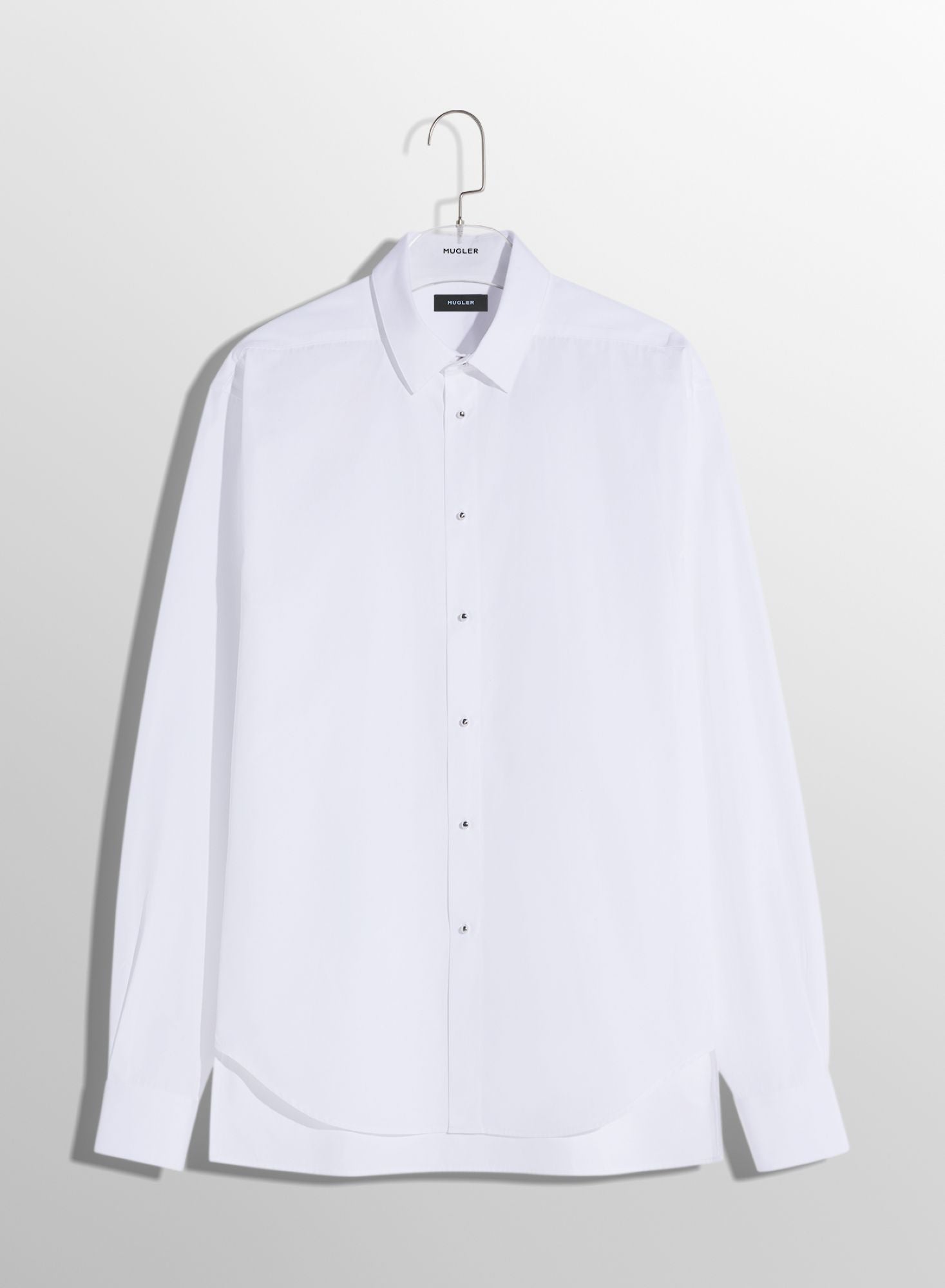 WHITE POPLIN SHIRT