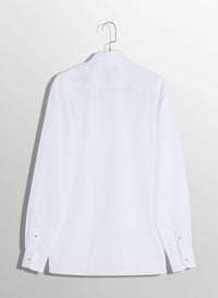 WHITE POPLIN SHIRT
