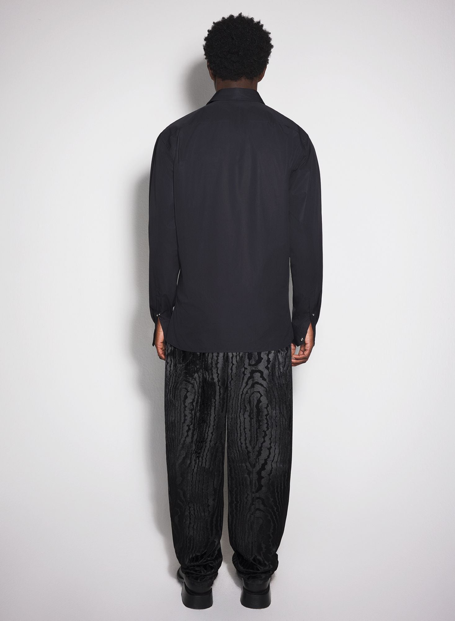WHITE POPLIN SHIRT