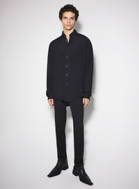 BLACK FLUID PIERCING SHIRT
