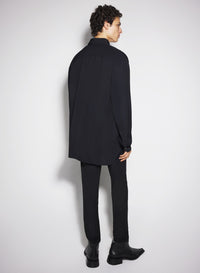 BLACK FLUID PIERCING SHIRT