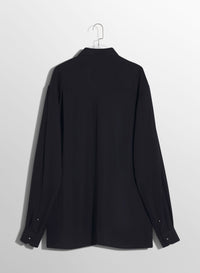 BLACK FLUID PIERCING SHIRT