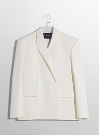 Veste tailored oversize - Off White