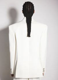 Veste tailored oversize - Off White