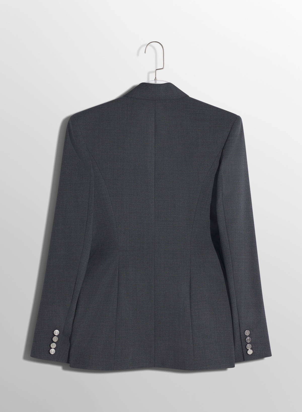 Veste tailored ajourée - Gris