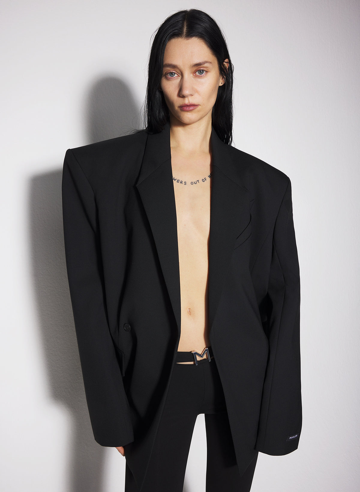 Veste tailored oversize - Black