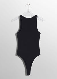 WHITE MUGLER STAR BODYSUIT