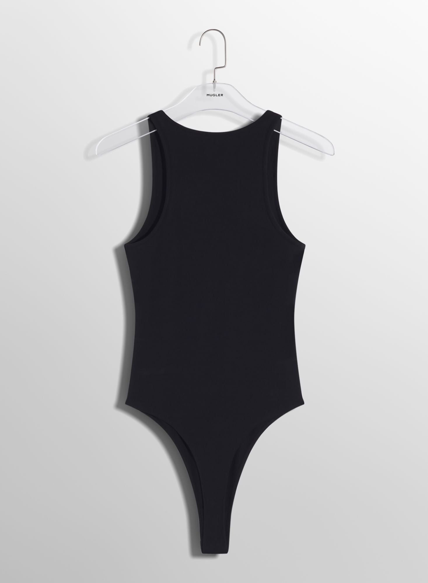 WHITE MUGLER STAR BODYSUIT