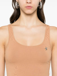 WHITE MUGLER STAR BODYSUIT