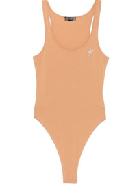 WHITE MUGLER STAR BODYSUIT