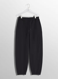 BLACK LIGHT FLEECE TRACK PANTS