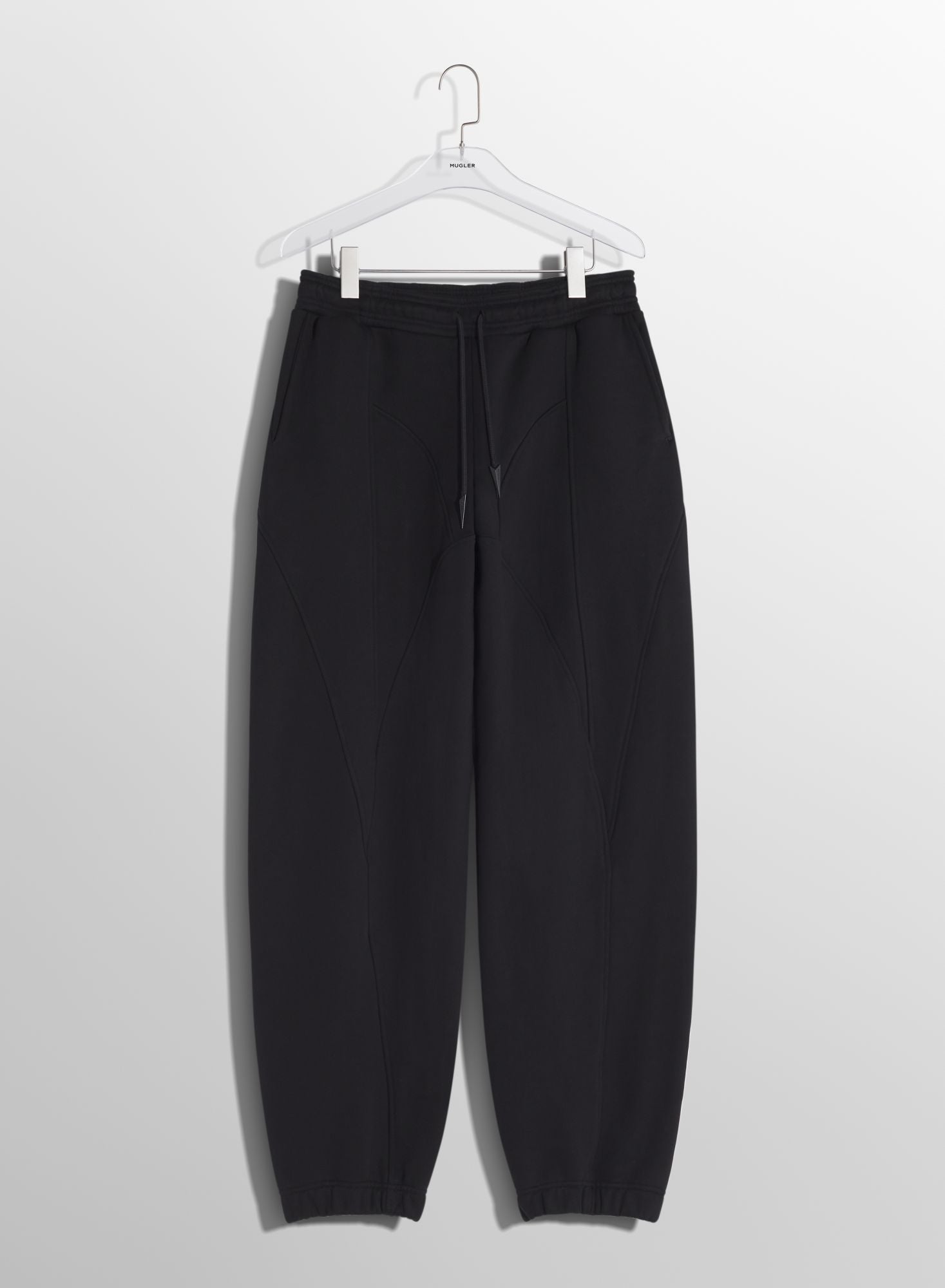 BLACK LIGHT FLEECE TRACK PANTS