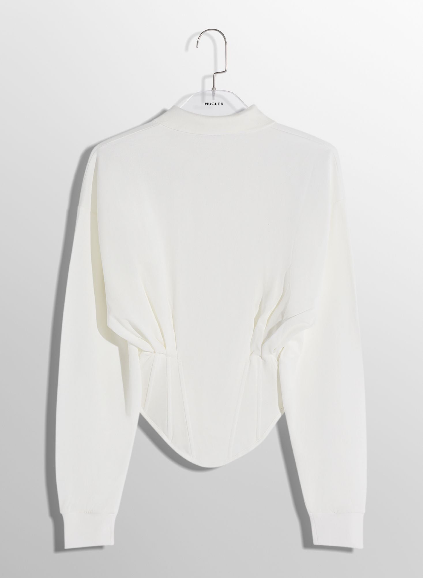 OFF-WHITE CORSETED POLO
