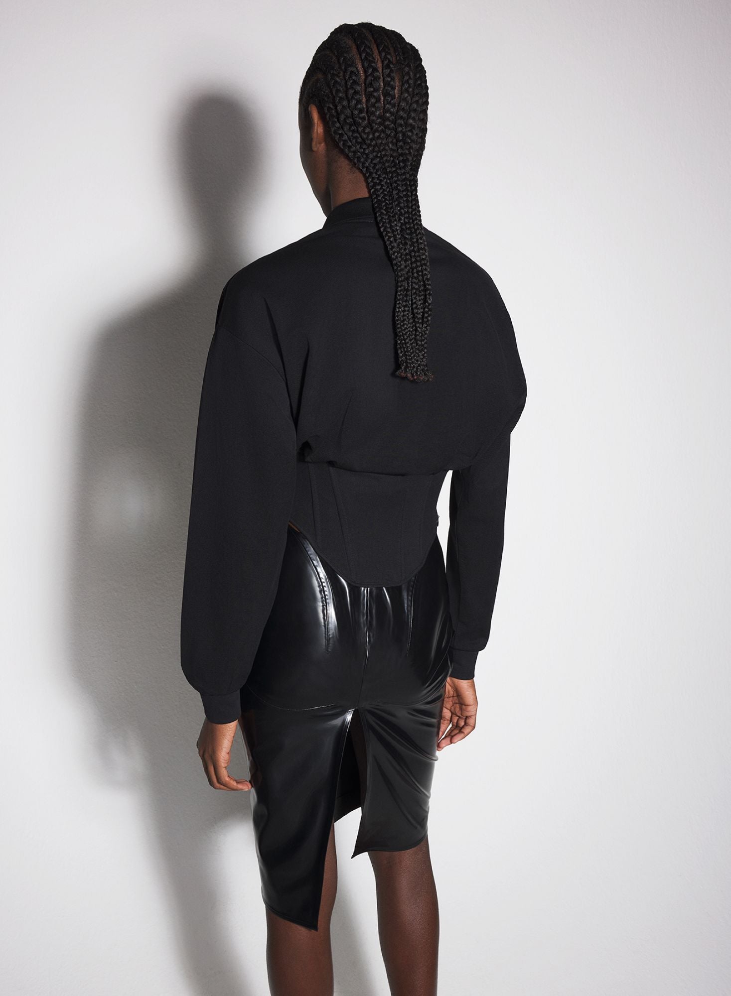 OFF-WHITE CORSETED POLO