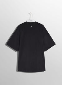 WHITE OVERSIZED PIERCED T-SHIRT