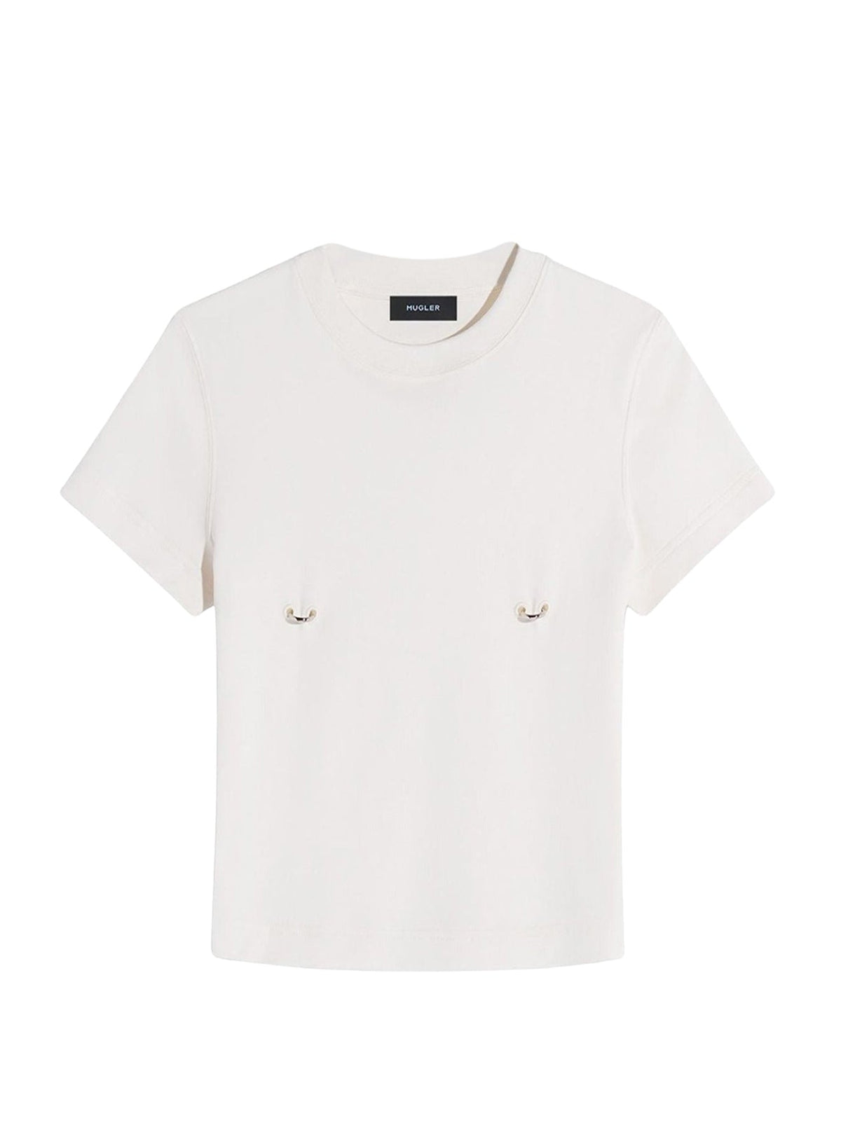 OFF WHITE // off-white pierced baby t-shirt