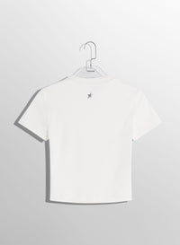 OFF-WHITE PIERCED BABY T-SHIRT