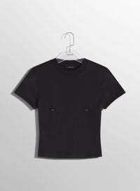 OFF-WHITE PIERCED BABY T-SHIRT