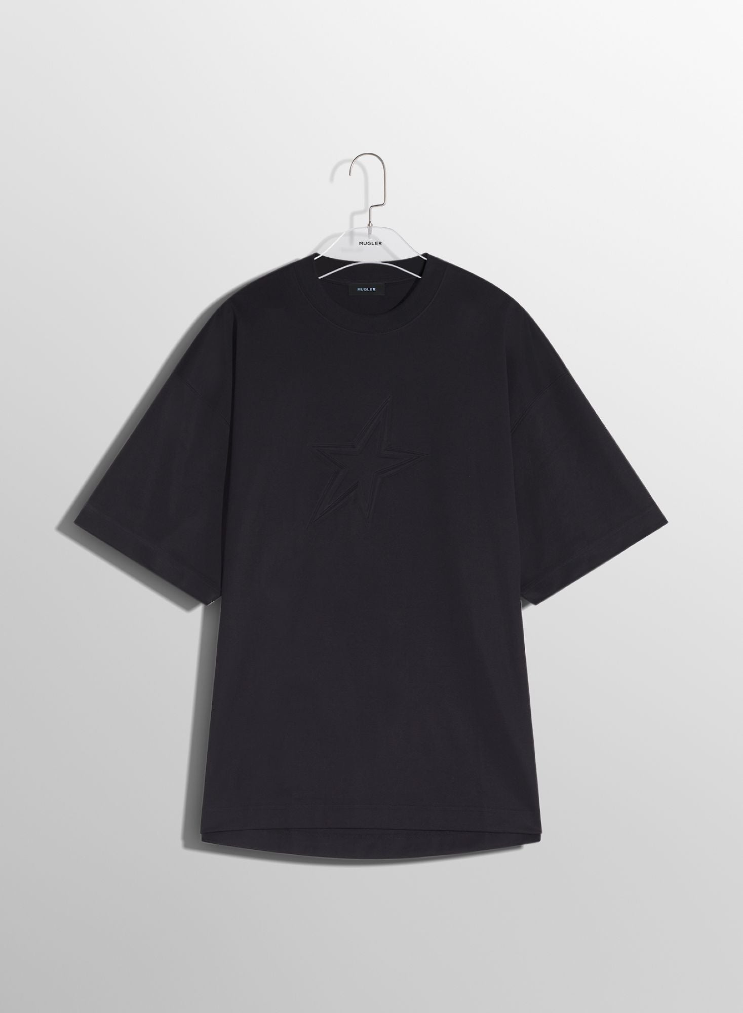 BLACK MUGLER STAR  T-SHIRT