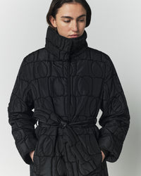 BLACK  // TRACEY MONOGRAM