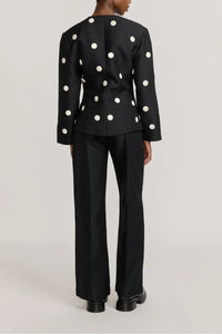 Pantalon Yoshi en crêpe - Black