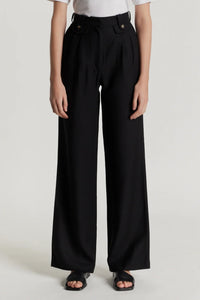 Pantalon Charlot à pince - Black